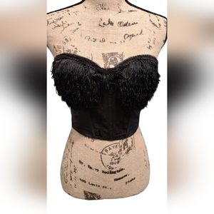Vintage Solana Fringe Corset Size L